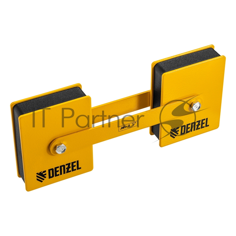 Фиксатор магнитный шарнирный для сварочных работ усилие 2x50 LB// Denzel