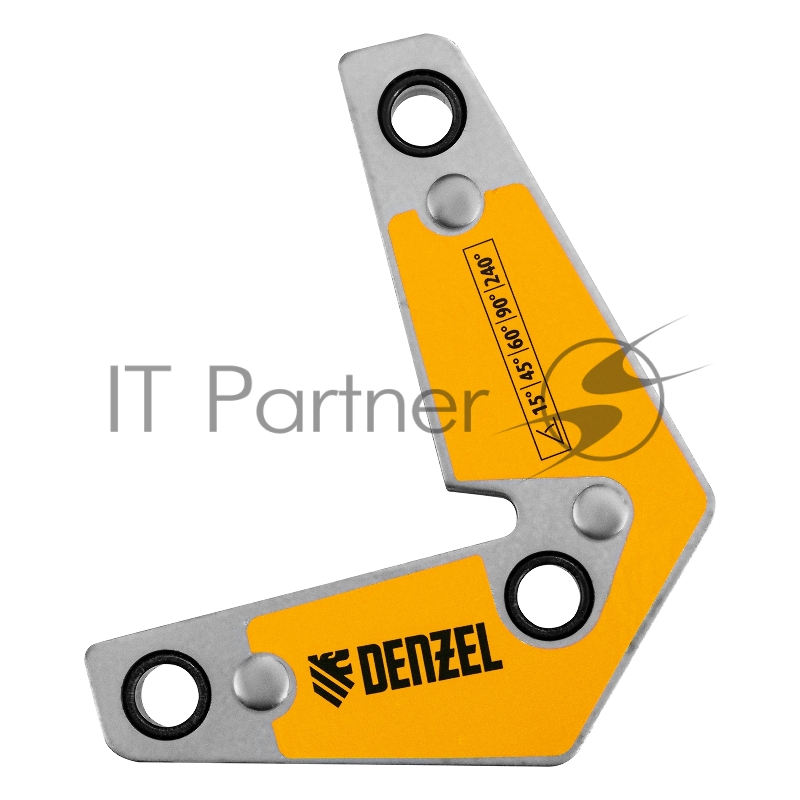 Фиксатор магнитный для сварочных работ усилие 20 LB, 30х45х60х75х90х135 град.// Denzel