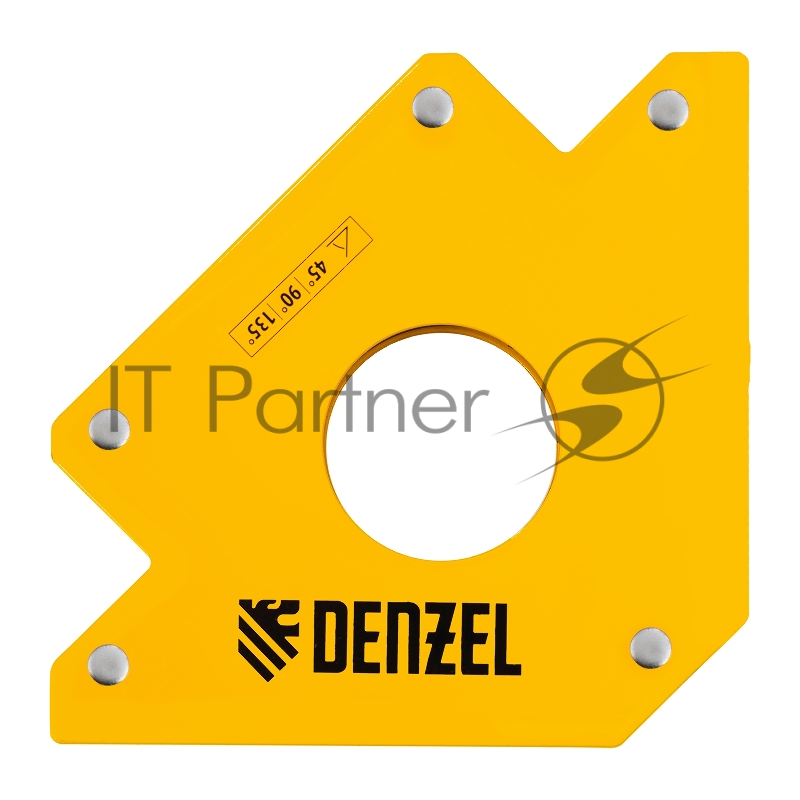 Фиксатор магнитный для сварочных работ усилие 75 LB// Denzel