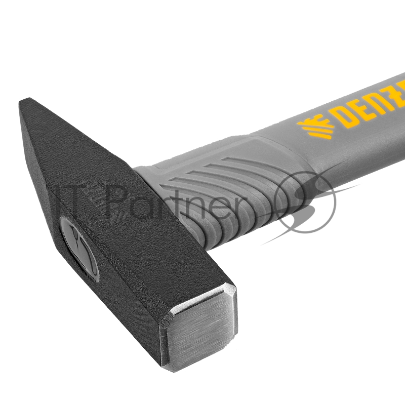 Молоток слесарный, 300 г, кованый, фибергласовая рукоятка c TPR покрытием // Denzel