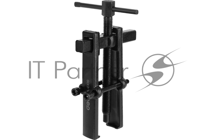 Съемник подшипников двухзахватный с регулируемым зажимом Deli DL-E106 150мм, сталь 45#