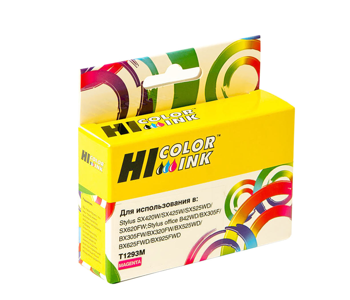 Картридж Epson Stylus SX230/235W/SX420W/SX425W/BX305F (Hi-Black) new, C13T12934010, M