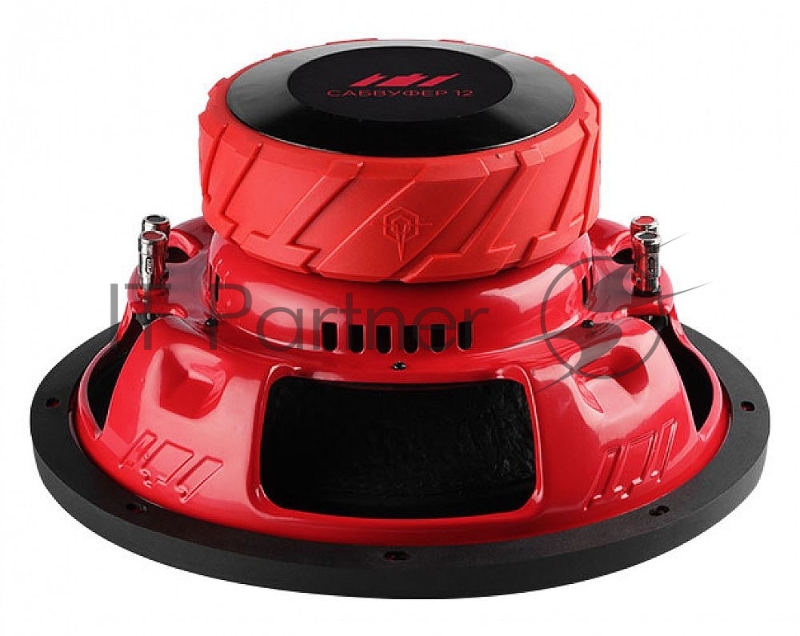 Сабвуфер автомобильный Ural ТТ 12 КРАСНЫЙ 500Вт пассивный (30см/12)