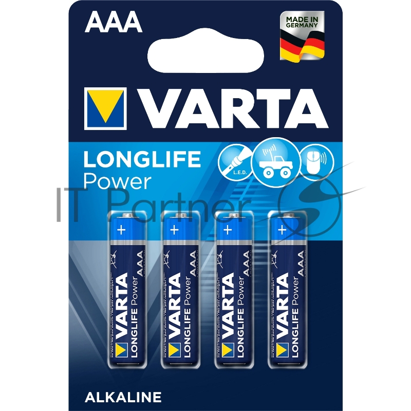 Батарейка VARTA High Eneargy AAA бл. 4 04903121414