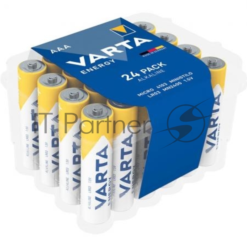 Батарея Varta Energy LR03 BOX24 AAA (24шт) блистер
