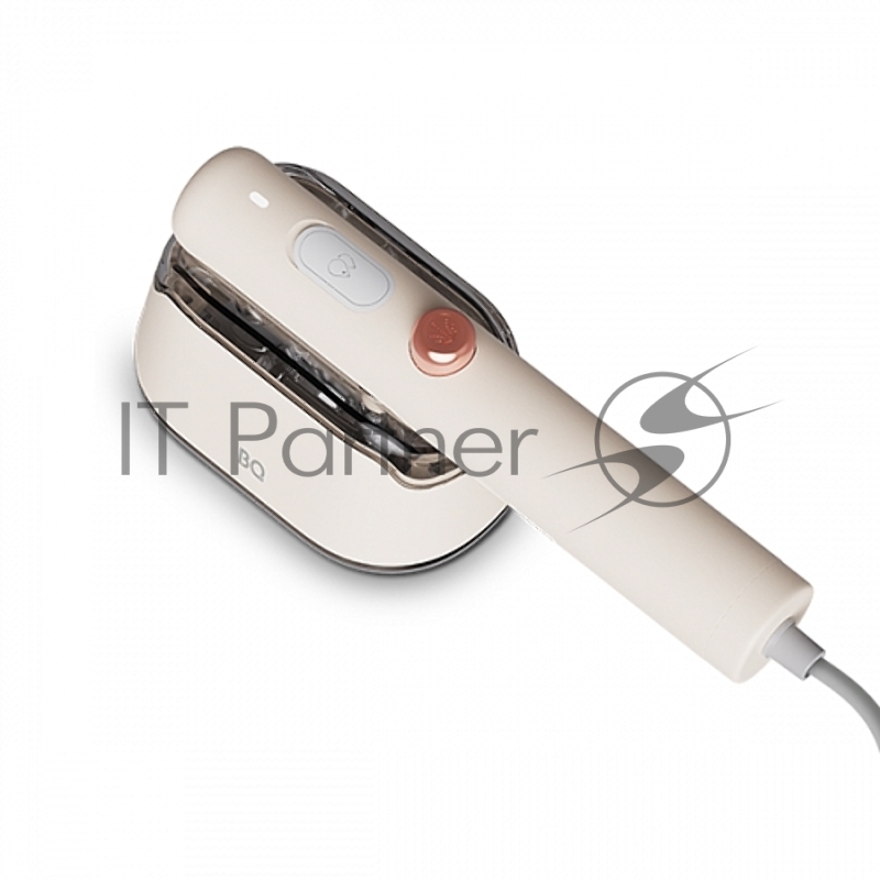 Ручной отпариватель BQ SG1009H Beige, Мощность 1000 Ватт, 2 в 1: Отпаривание и глажка, Быстрый нагрев, Для всех типов ткани,Вертикальное и горизонтальное отпаривание, Сухая глажка, Тефлоновое покрытие подошвы, Подставка и мерный стакан в комплекте, У