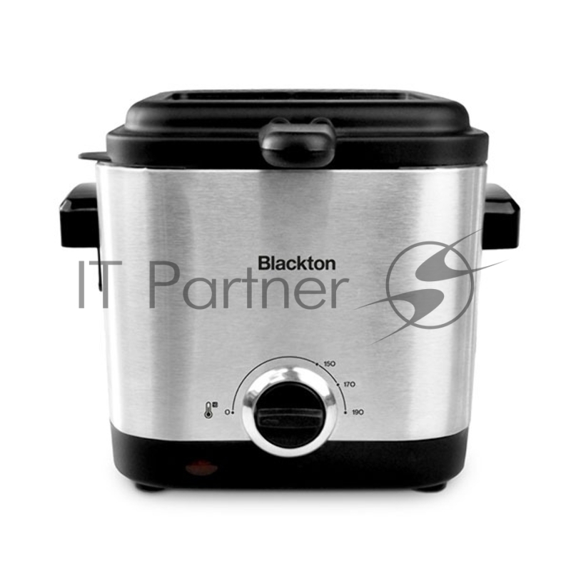 Фритюрница Blackton Bt DF1110 Steel-Black. Потребляемая мощность 900 Вт/Объем 1,5л/Регулировка температуры/Скрытый нагревателный элемент/Параметры электропитания 220-240 В, 50Гц/ Класс защиты от поражения электрическим током Класс I/Компактный размер