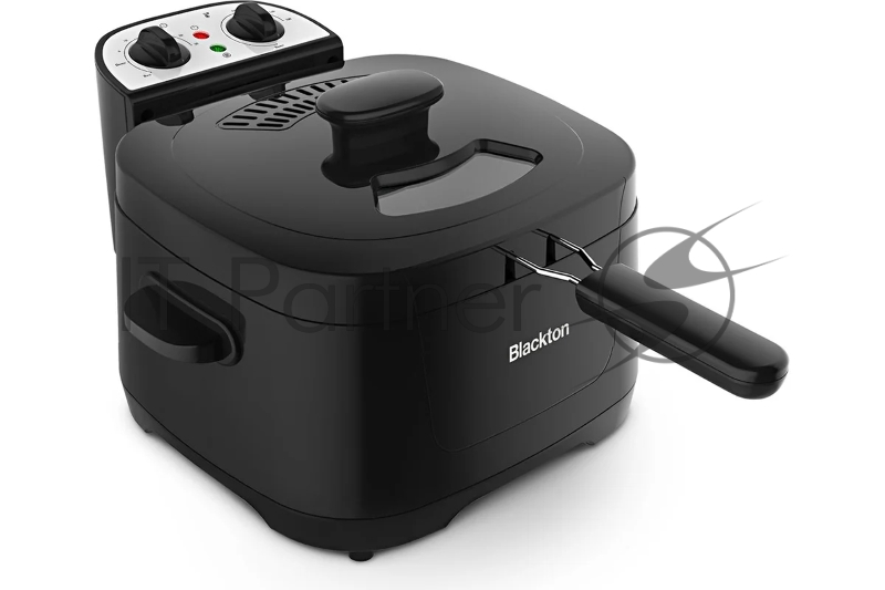 Фритюрница Blackton Bt DF1112 Black. Потребляемая мощность 2000 Вт/Мах. объем 3л/Параметры электропитания 220-240 В,50Гц/Класс защиты от поражения электрическим током Класс I/Регулировка температуры/Компактный размер/Быстрый нагрев до 90 градусов