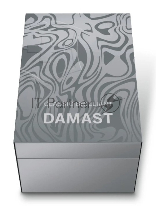 Нож перочинный Victorinox Classic Brilliant Damast (0.6221.34) 58мм 5функц. серебристый подар.коробка