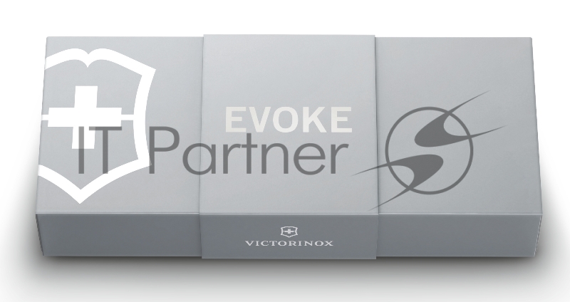 Нож перочинный Victorinox Evoke Alox (0.9415.D26) 136мм 5функц. серебристый подар.коробка