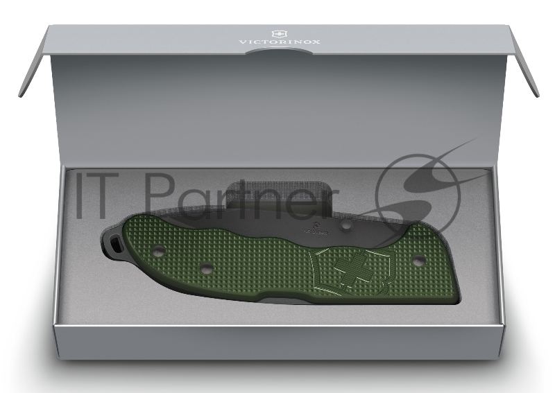 Нож перочинный Victorinox Evoke BSH Alox Olive (0.9425.DS24) 136мм 4функц. оливковый подар.коробка