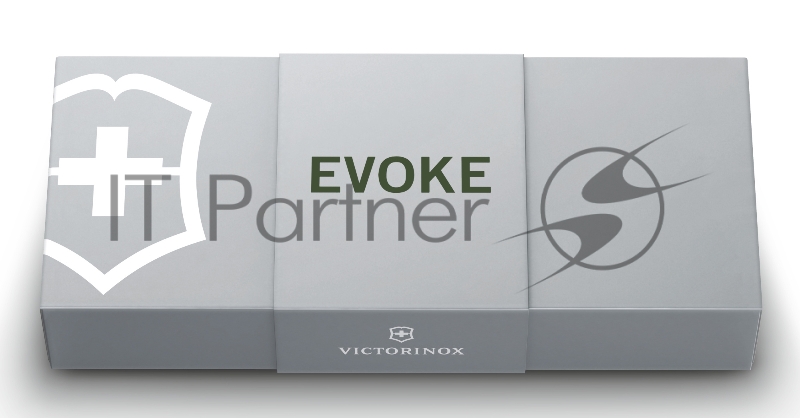 Нож перочинный Victorinox Evoke BSH Alox Olive (0.9425.DS24) 136мм 4функц. оливковый подар.коробка