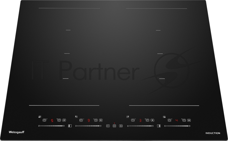 Индукционная варочная поверхность Weissgauff HI 649 Dual Flex черный