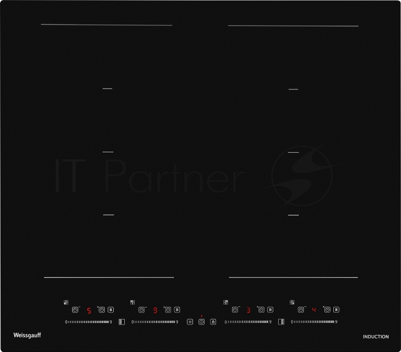 Индукционная варочная поверхность Weissgauff HI 649 Dual Flex черный