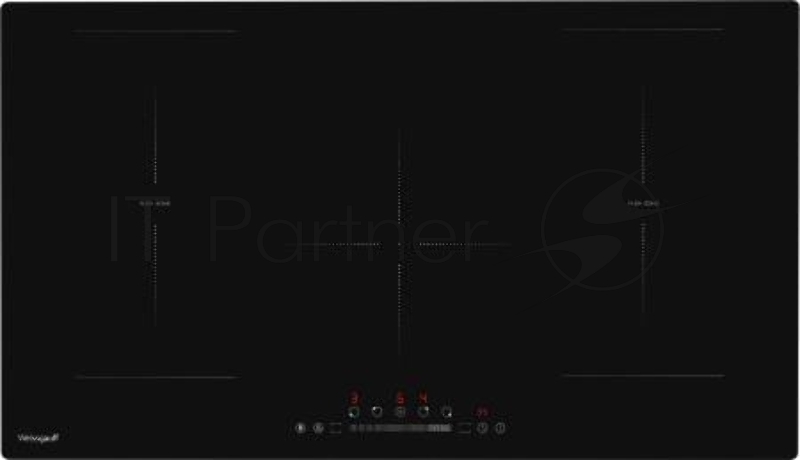 Индукционная варочная поверхность Weissgauff HI 950 BSC Dual Flex черный