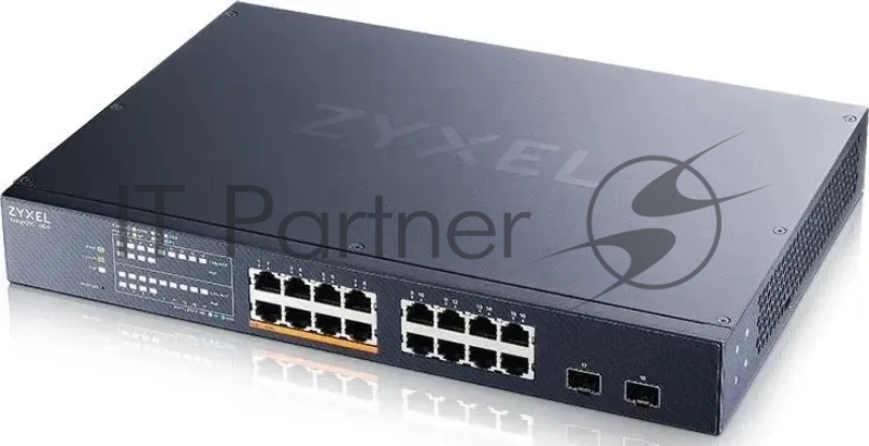 Коммутатор Zyxel NebulaFlex XMG1915-18EP-EU0101F 16x2.5Гбит/с 2SFP+ 8PoE++ 180W управляемый