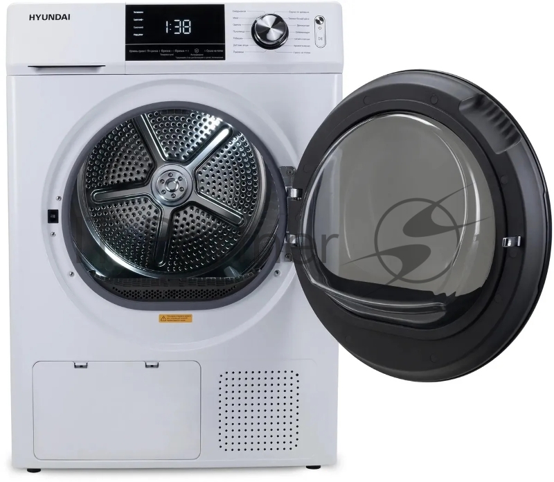 Сушильная машина Hyundai DFE9401 кл.энер.:A+ макс.загр.:10кг белый
