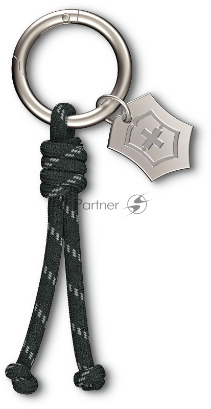 Кольцо для ключей Victorinox (4.1895.E) серый блистер