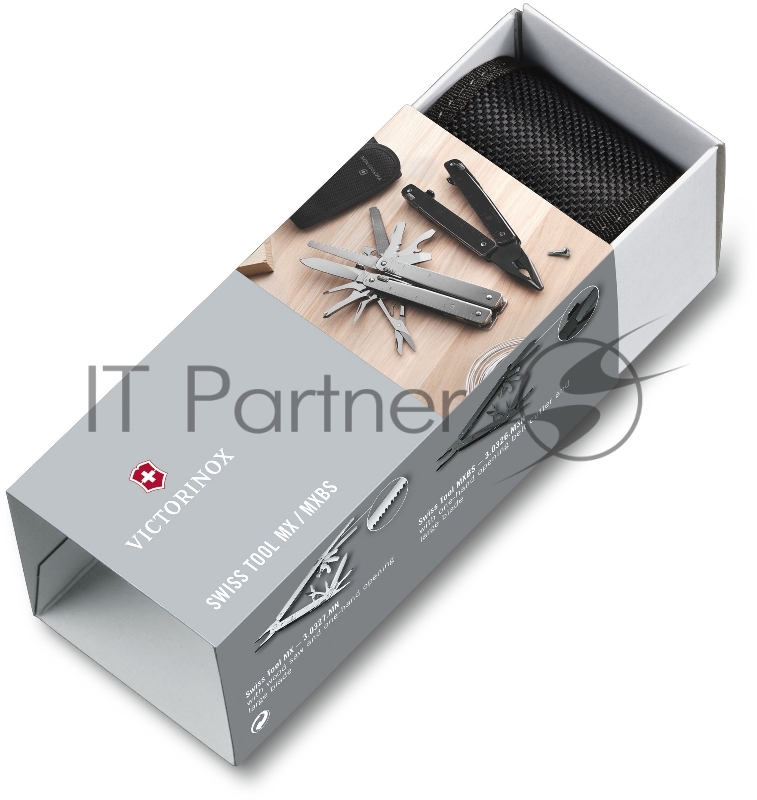 Мультитул Victorinox Swiss Tool MX (3.0327.MN) 115мм 26функц. чехол нейлоновый серебристый подар.коробка