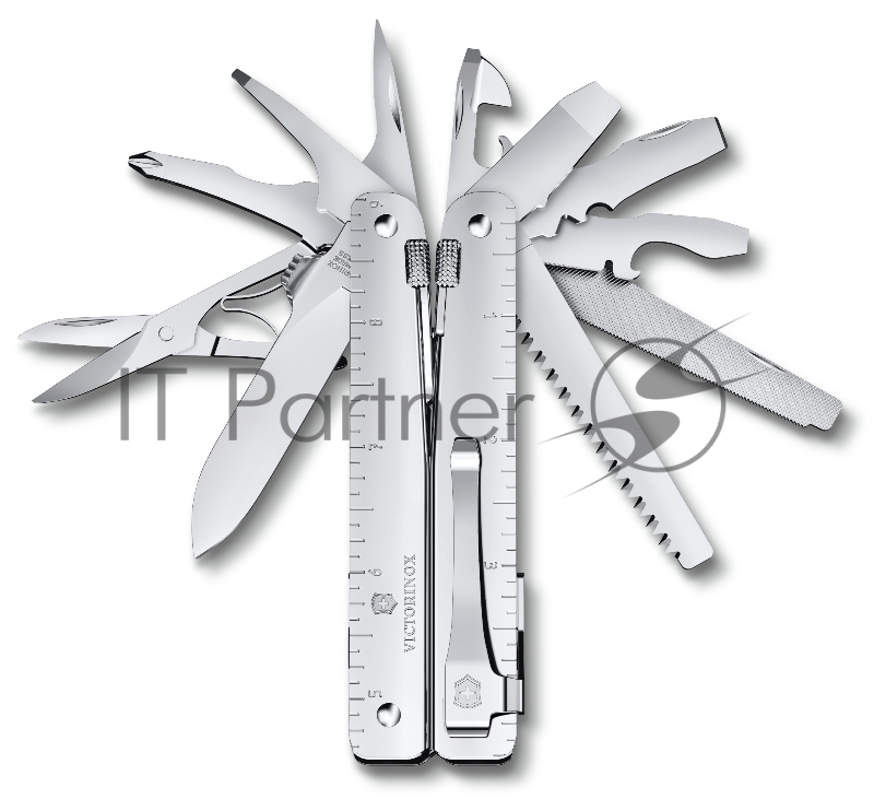 Мультитул Victorinox SwissTool MX Clip (3.0327.MKB1) 115мм 26функц. серебристый блистер