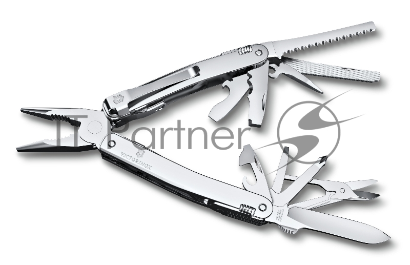 Мультитул Victorinox SwissTool Spirit MX Clip (3.0224.MKB1) 105мм 24функц. серебристый блистер