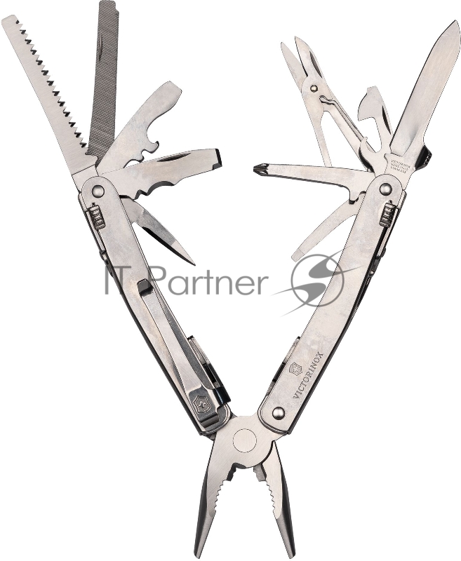 Мультитул Victorinox SwissTool Spirit MX Clip (3.0224.MKB1) 105мм 24функц. серебристый блистер