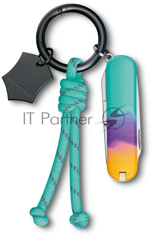 Нож перочинный Victorinox Classic SD Sydney Style (0.6223.E222) 58мм 7функц. бирюзовый подар.коробка