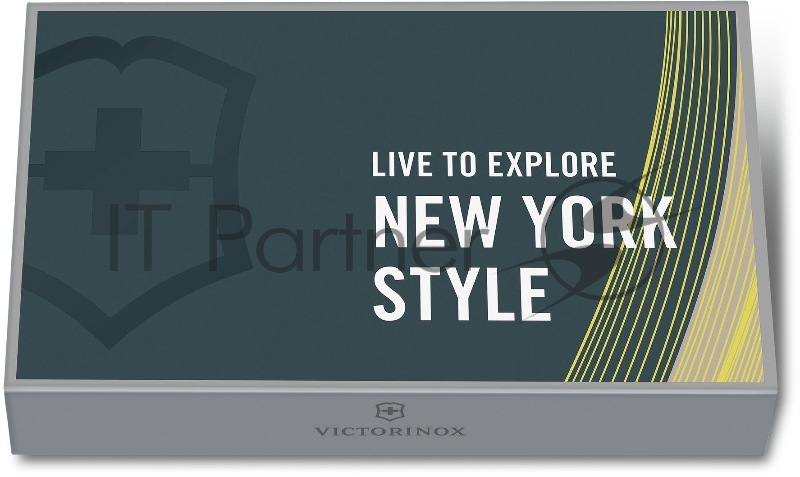 Нож перочинный Victorinox Companion New York Style (1.3909.E223) 91мм 16функц. зеленый с чехлом подар.коробка