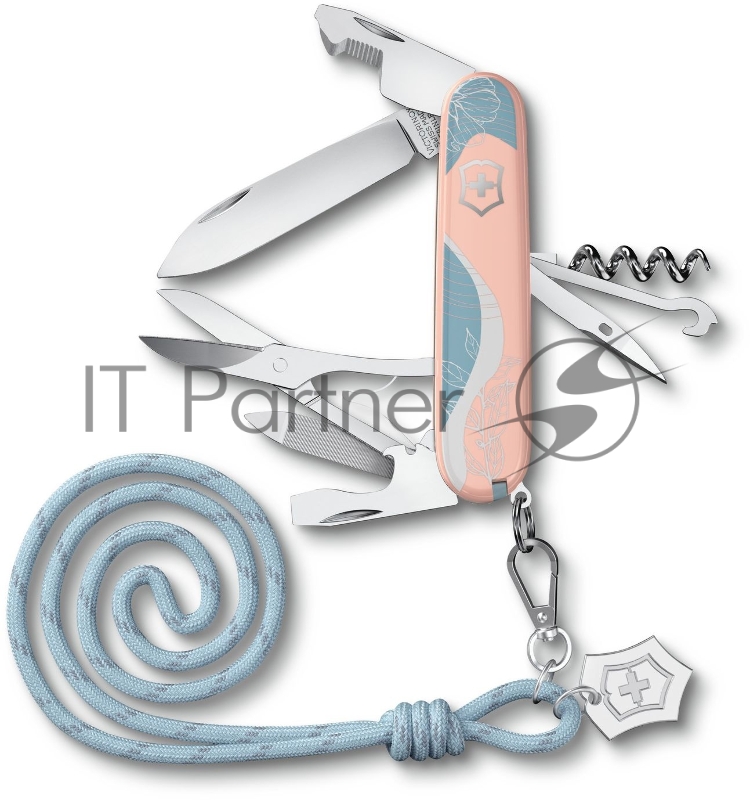 Нож перочинный Victorinox Companion Paris Style (1.3909.E221) 91мм 16функц. розовый с чехлом подар.коробка