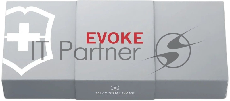 Нож перочинный Victorinox Evoke Alox (0.9415.D20) 136мм 5функц. красный без чехла подар.коробка