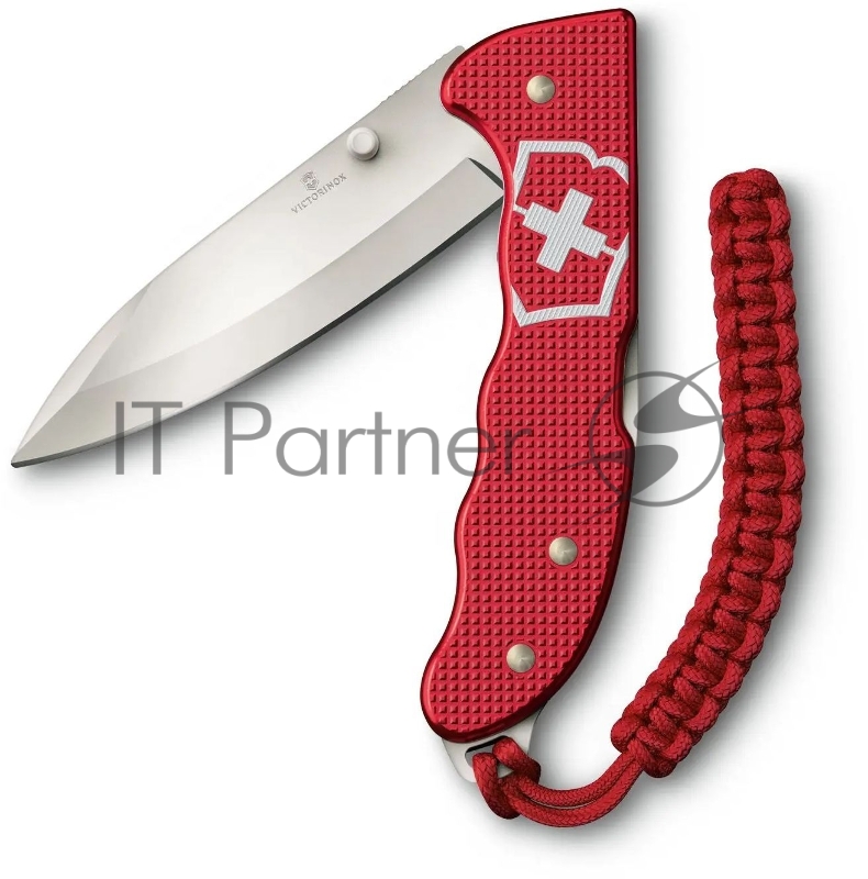 Нож перочинный Victorinox Evoke Alox (0.9415.D20) 136мм 5функц. красный без чехла подар.коробка