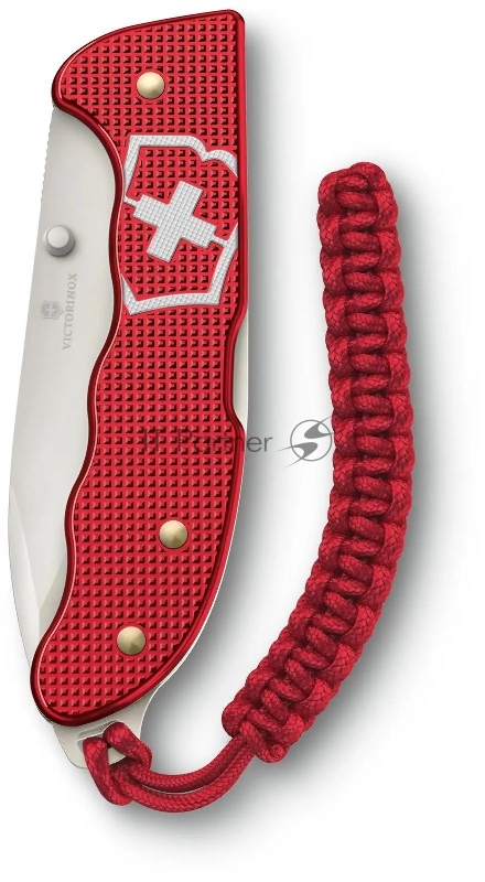 Нож перочинный Victorinox Evoke Alox (0.9415.D20) 136мм 5функц. красный без чехла подар.коробка