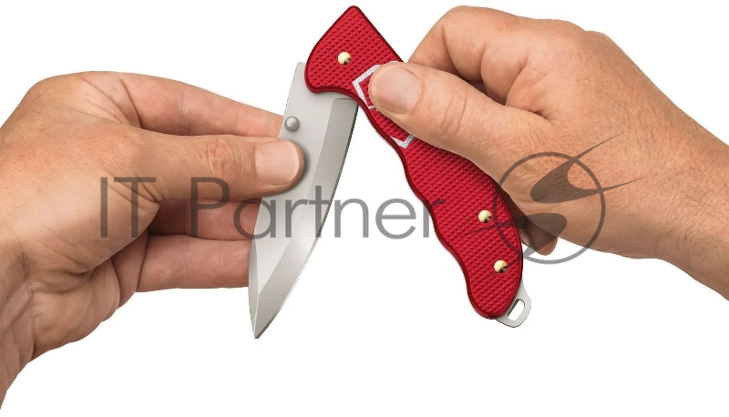 Нож перочинный Victorinox Evoke Alox (0.9415.D20) 136мм 5функц. красный без чехла подар.коробка