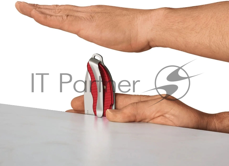 Нож перочинный Victorinox Evoke Alox (0.9415.D20) 136мм 5функц. красный без чехла подар.коробка