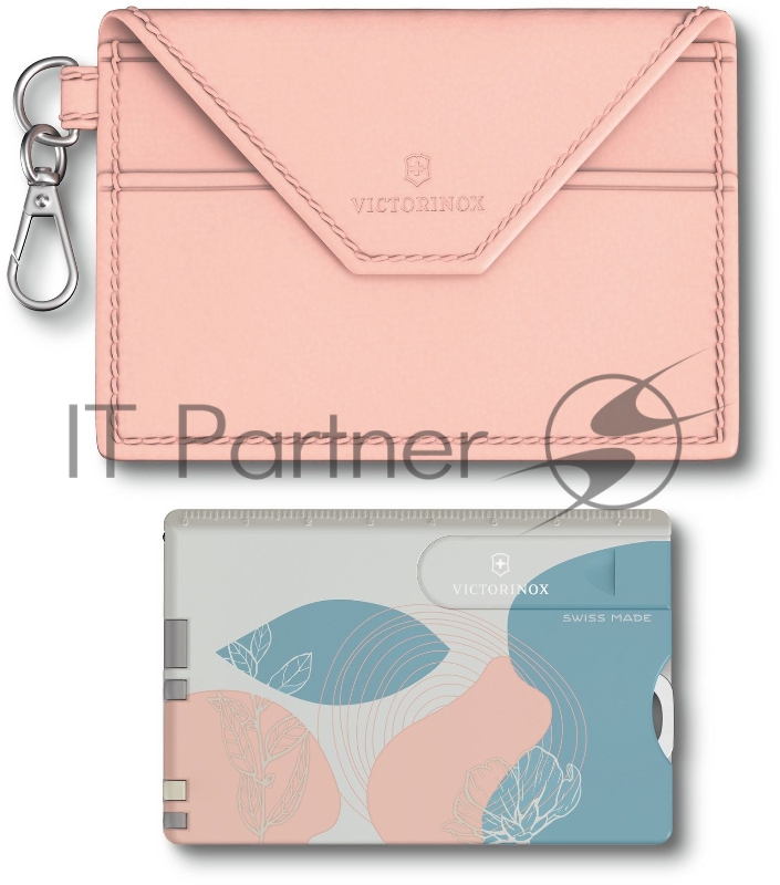 Швейцарская карта Victorinox Swiss Card Classic Paris Style (0.7100.E221) розовый коробка подарочная
