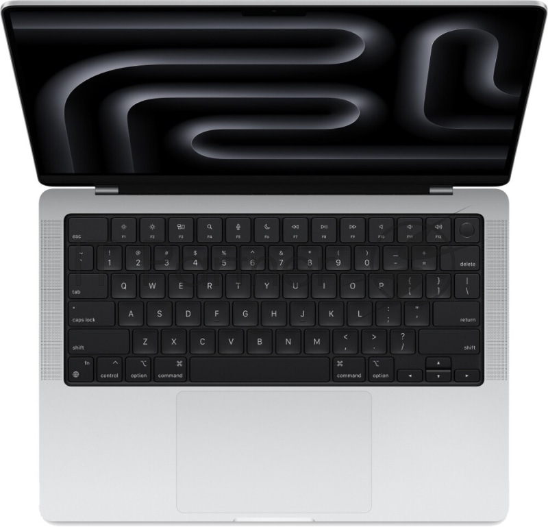 Ноутбук APPLE MacBook Pro 14 Silver (M3/8Gb/1Tb SSD/MacOS) (MR7K3LL/A) (Английская клавиатура) нужен переходник на EU