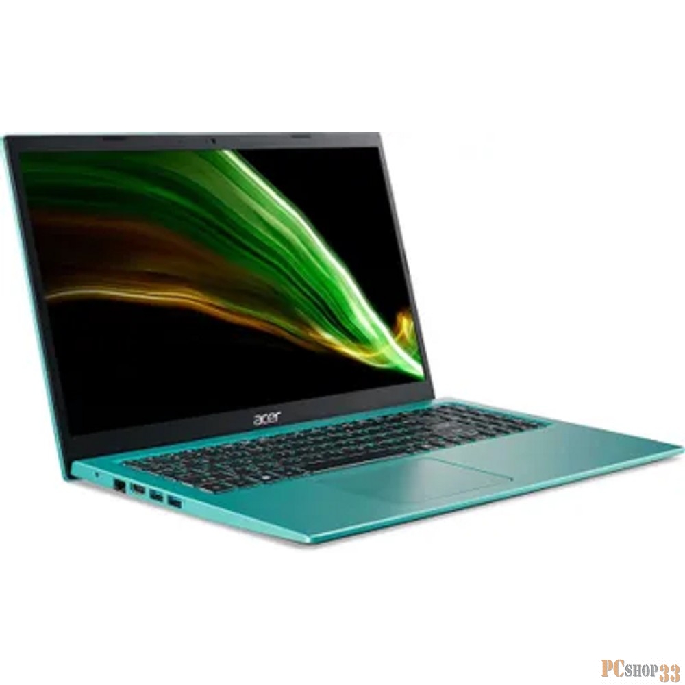 Ноутбук 15.6 FHD ACER Aspire A315-58-354Z elecrtric blue (Core i3 1115G4/8Gb/noSSD/1Tb HDD/VGA int/noOS) (NX.ADGER.004)