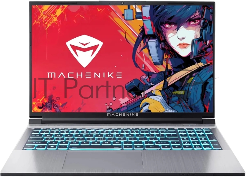 Ноутбук Machenike L15 Star 2K 15.6(2560x1440 IPS 165Hz)/Intel Core i5 13500H(2.6Ghz)/16384Mb/512PCIS GeForce RTX4060(8192Mb)/Cam/BT/WiFi/53 1y/2.3kg/silver/DOS