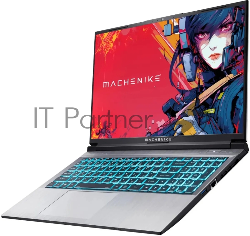 Ноутбук Machenike L15 Star 2K 15.6(2560x1440 IPS 165Hz)/Intel Core i5 13500H(2.6Ghz)/16384Mb/512PCIS GeForce RTX4060(8192Mb)/Cam/BT/WiFi/53 1y/2.3kg/silver/DOS