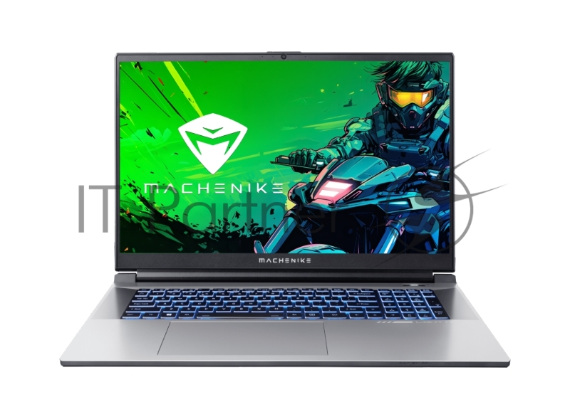 Ноутбук Machenike L17 17.3(1920x1080 IPS 144Hz)/Intel Core i5 12450H(2Ghz)/16384Mb/512PCISSD GeForce RTX4050(6144Mb)/Cam/BT/WiFi/53 1y/2.8kg/silver/DOS