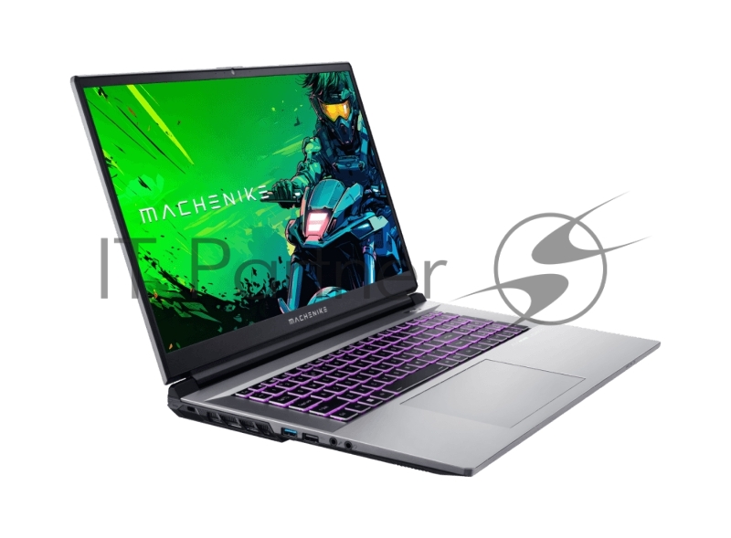 Ноутбук Machenike L17 17.3(1920x1080 IPS 144Hz)/Intel Core i5 12450H(2Ghz)/16384Mb/512PCISSD GeForce RTX4050(6144Mb)/Cam/BT/WiFi/53 1y/2.8kg/silver/DOS