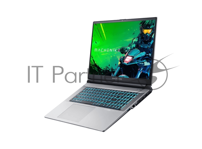 Ноутбук Machenike L17 17.3(1920x1080 IPS 144Hz)/Intel Core i5 12450H(2Ghz)/16384Mb/512PCISSD GeForce RTX4050(6144Mb)/Cam/BT/WiFi/53 1y/2.8kg/silver/DOS