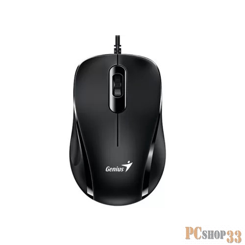 Мышь проводная Genius DX-101 black, 1200dpi, USB (31010026400)