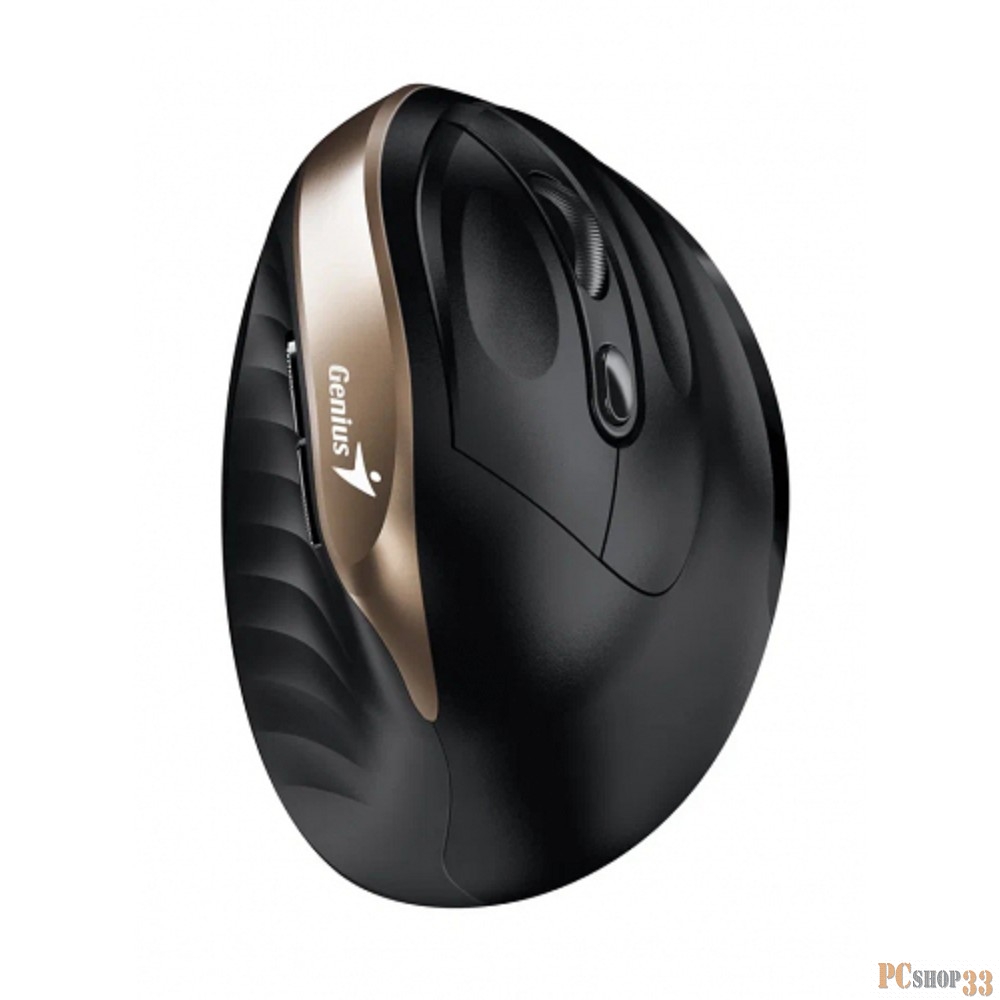 Мышь беспроводная Genius Ergo 8250S Black vertical (2400dpi, USB) (31030031400)
