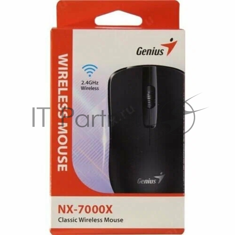 Мышь беспроводная Genius NX-7000X black USB (31030033400)