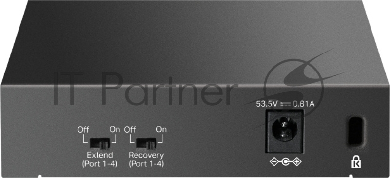 Настольный коммутатор TP-Link LS105LP с 5 портами 10/100 Мбит/с (4 порта PoE)