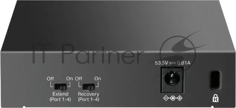 Настольный коммутатор TP-Link LS105LP с 5 портами 10/100 Мбит/с (4 порта PoE)