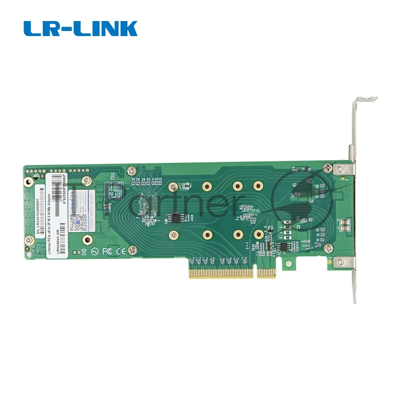 Адаптер LR-LINK PCIE3.0 TO 2P M.2 NVME LRNV9541-2IR
