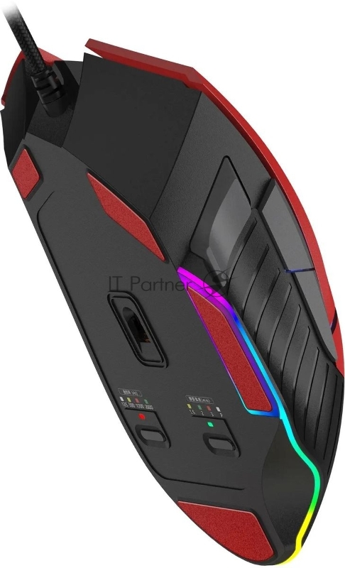Мышь A4Tech Bloody W95 Max Sports красный/черный оптическая (12000dpi) USB (10but)