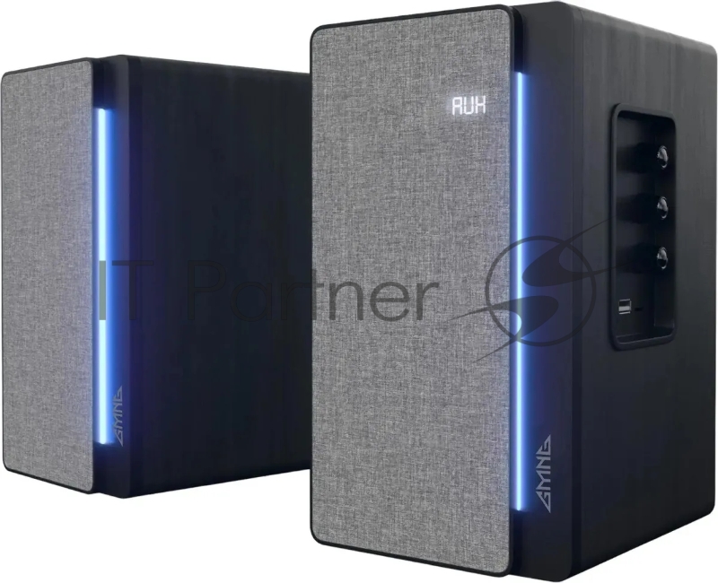 Колонки GMNG GG-SP520ACW 2.0 черный 50Вт BT